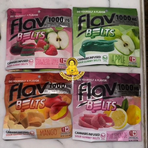 FLAV VEGAN BELTS 1000MG